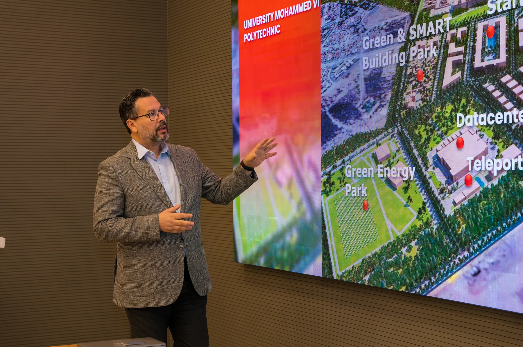Industry-focused scientific presentation