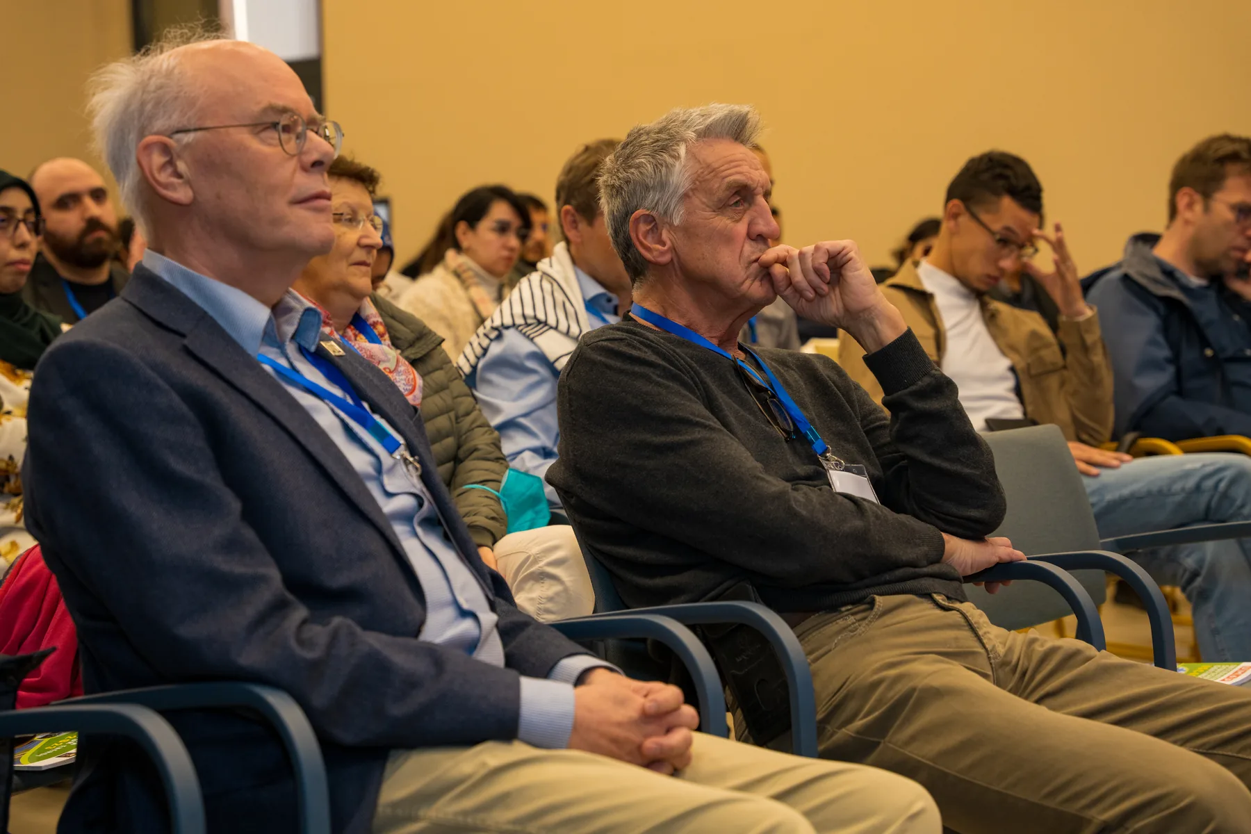 International delegates attending the event