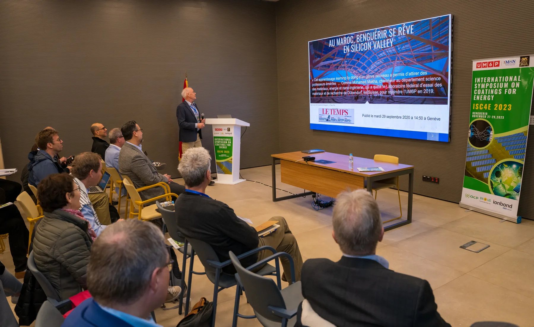 Technical lecture during the previous edition