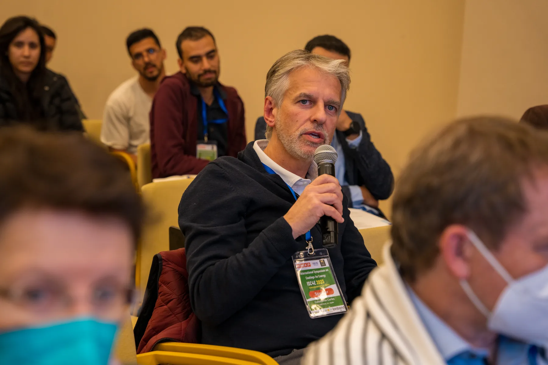 Delegate contributing to the discussion